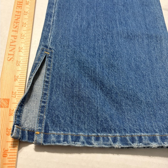 Mes Demoiselles Paris Denim, High Rise, Kick Flare Jeans w Bottom Slit. Italy - Picture 13 of 13